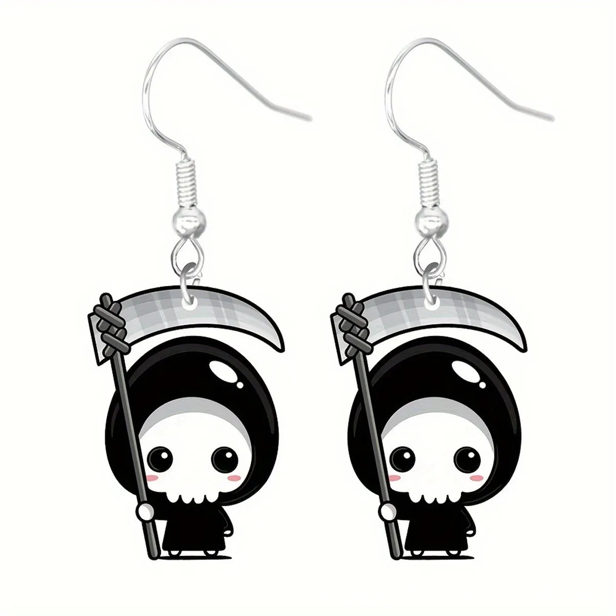 1 Pair Simple Style Classic Style Cartoon Character Arylic Drop Earrings