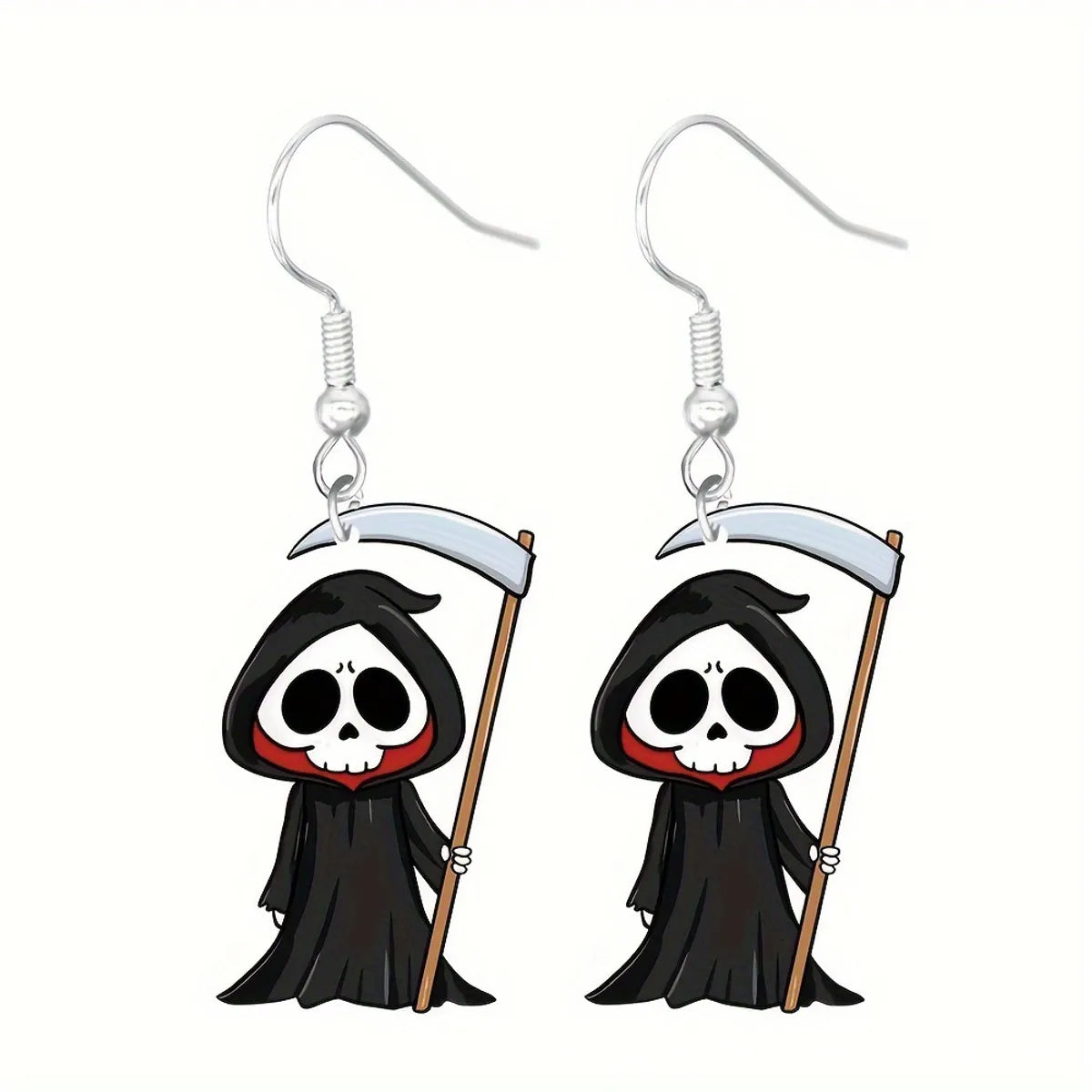 1 Pair Simple Style Classic Style Cartoon Character Arylic Drop Earrings