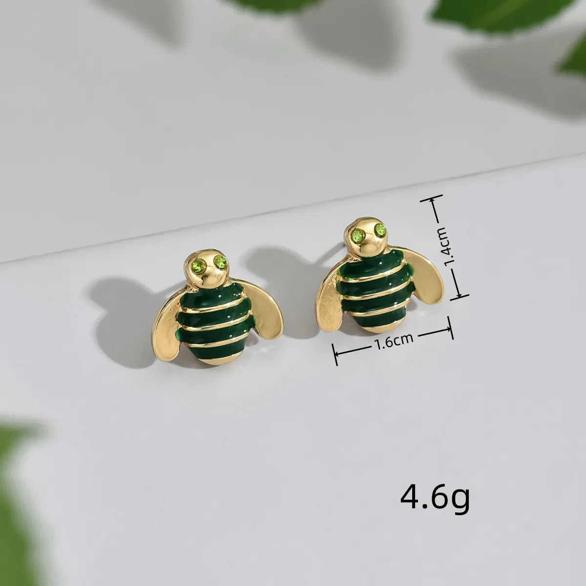 1 Pair Simple Style Classic Style Color Block Alloy Iron Ear Studs