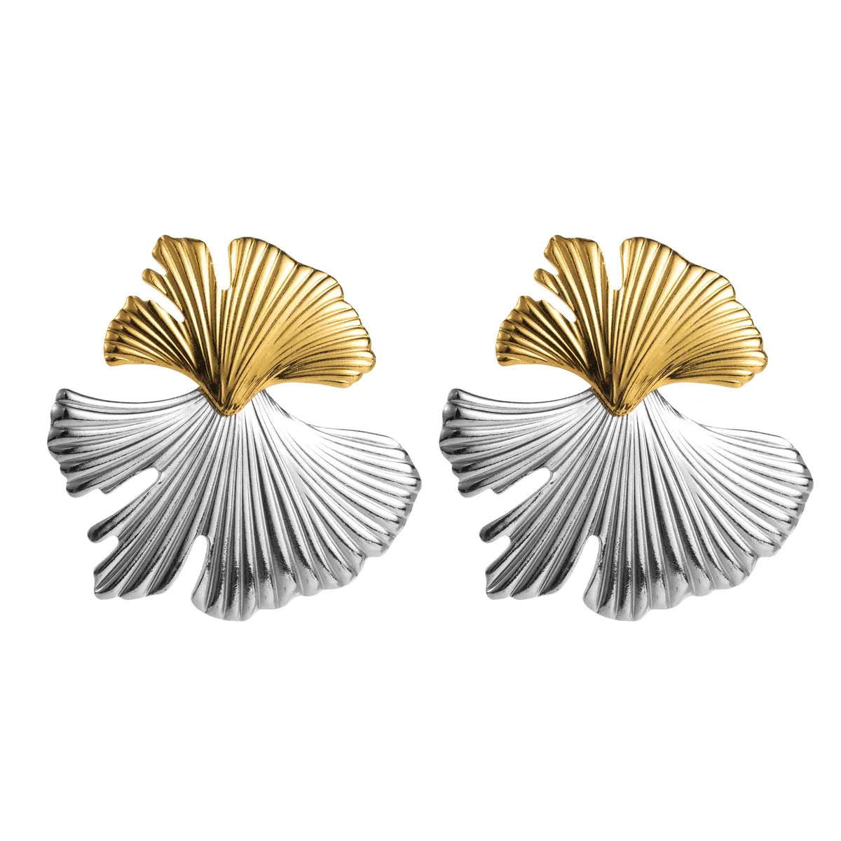 1 Pair Simple Style Classic Style Geometric Alloy Gold Plated Silver Plated Drop Earrings