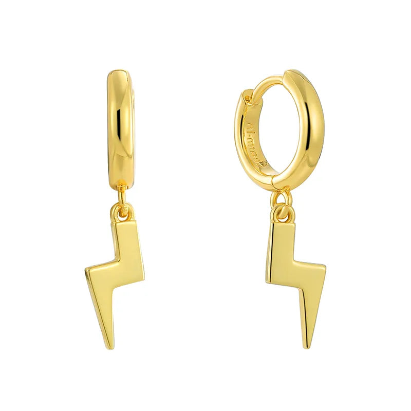 1 Pair Simple Style Classic Style Solid Color Plating Brass 18K Gold Plated Drop Earrings