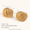 1 Pair Simple Style Commute Butterfly Inlay Stainless Steel Zircon Ear Studs