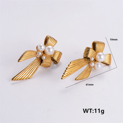 1 Pair Simple Style Commute Color Block Plating Inlay 304 Stainless Steel Turquoise Zircon 18K Gold Plated Ear Studs