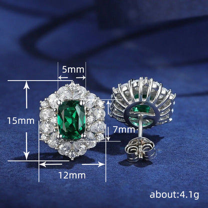 1 Pair Simple Style Flower Copper Zircon Ear Studs