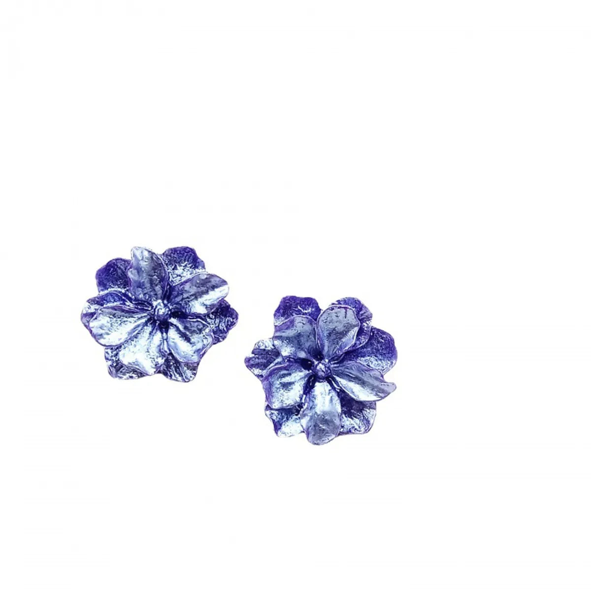 1 Pair Simple Style Flower Resin Women's Ear Studs