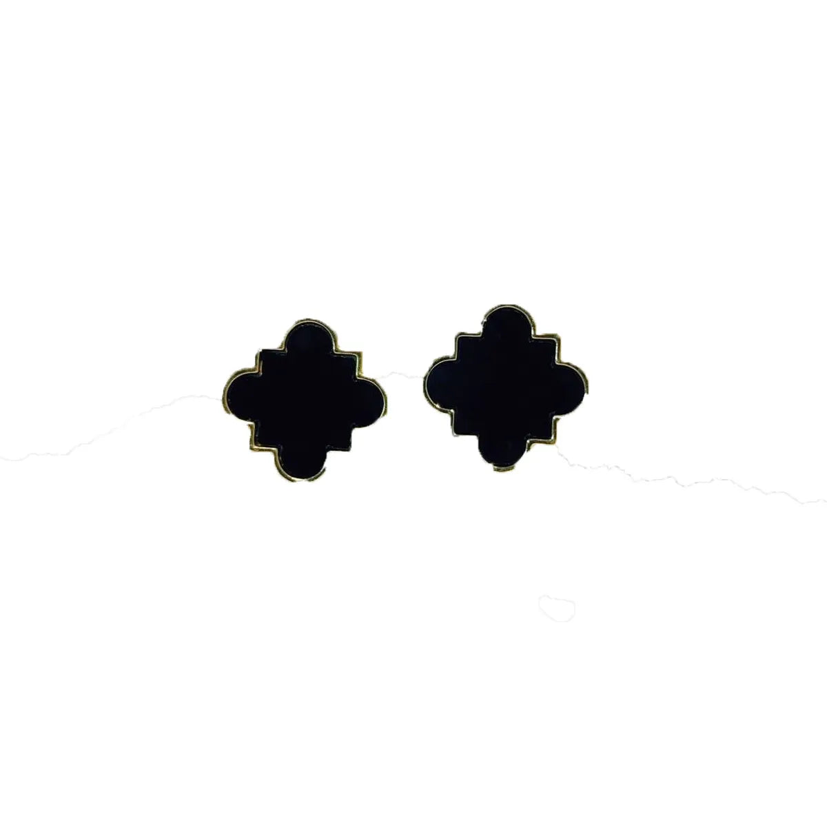 1 Pair Simple Style Geometric Alloy Ear Studs