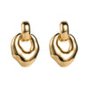 1 Pair Simple Style Irregular Plating Alloy Drop Earrings