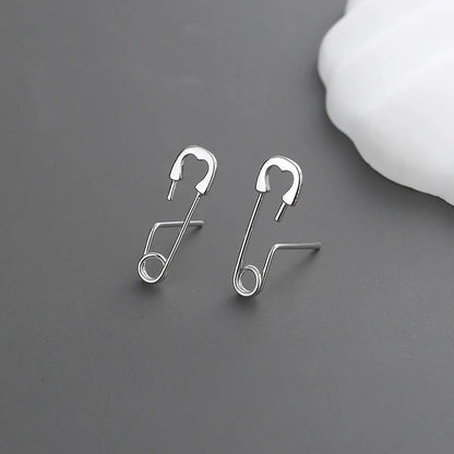 1 Pair Simple Style Solid Color Plating Copper Gold Plated Ear Studs