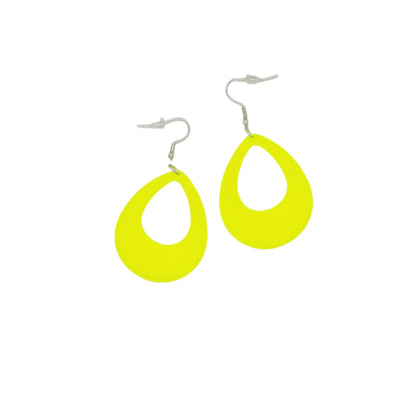 1 Pair Simple Style Water Droplets Arylic Drop Earrings