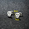 1 Pair Artistic Sweet Animal Polishing Plating Irregular 201 Stainless Steel 18K Gold Plated Ear Studs