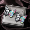 1 Pair Sweet Butterfly Arylic Women'S Drop Earrings