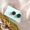 1 Pair Sweet Flower Artificial Crystal Alloy Women'S Ear Studs