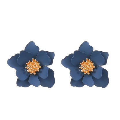 1 Pair Sweet Flower Arylic Ear Studs