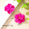 1 Pair Sweet Flower Plating Alloy Gold Plated Ear Studs