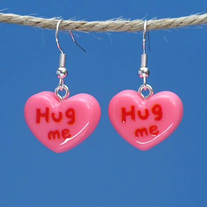 1 Pair Sweet Heart Shape Plastic Ear Hook