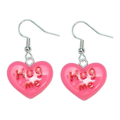 1 Pair Sweet Heart Shape Plastic Ear Hook