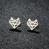 1 Pair Sweet Simple Style Artistic Animal Irregular Polishing Plating 304 Stainless Steel 18K Gold Plated Ear Studs