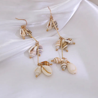 1 Pair Vacation Conch Shell Women'S Drop Earrings