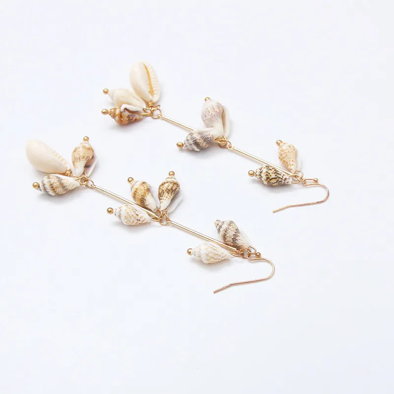 1 Pair Vacation Conch Shell Women'S Drop Earrings