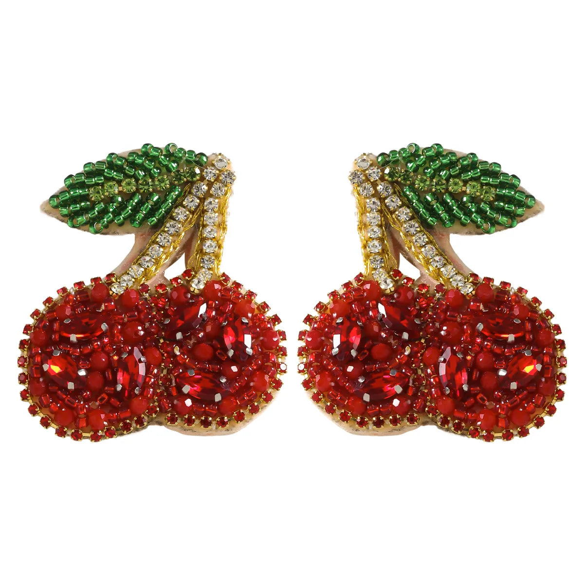 1 Pair Vacation Fruit Plastic Drop Earrings