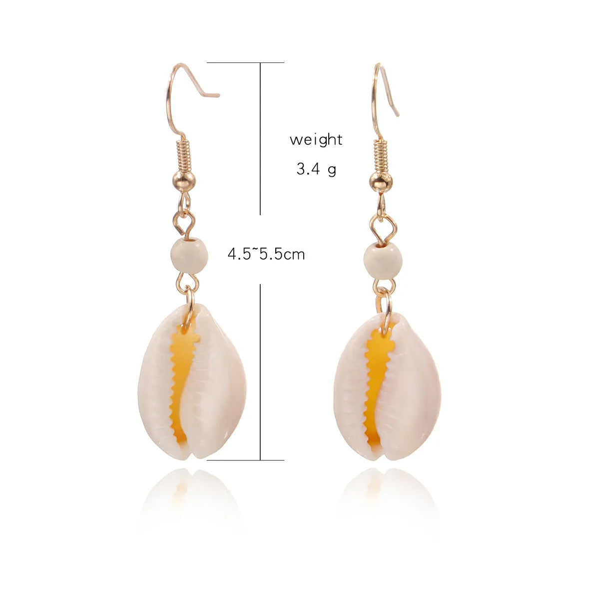 1 Pair Vacation Shell Shell Drop Earrings