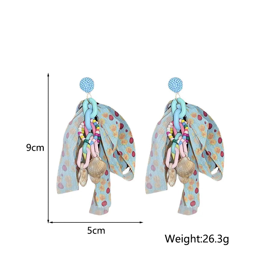 1 Pair Vacation Sweet Butterfly Alloy Drop Earrings