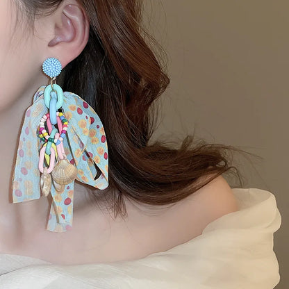 1 Pair Vacation Sweet Butterfly Alloy Drop Earrings