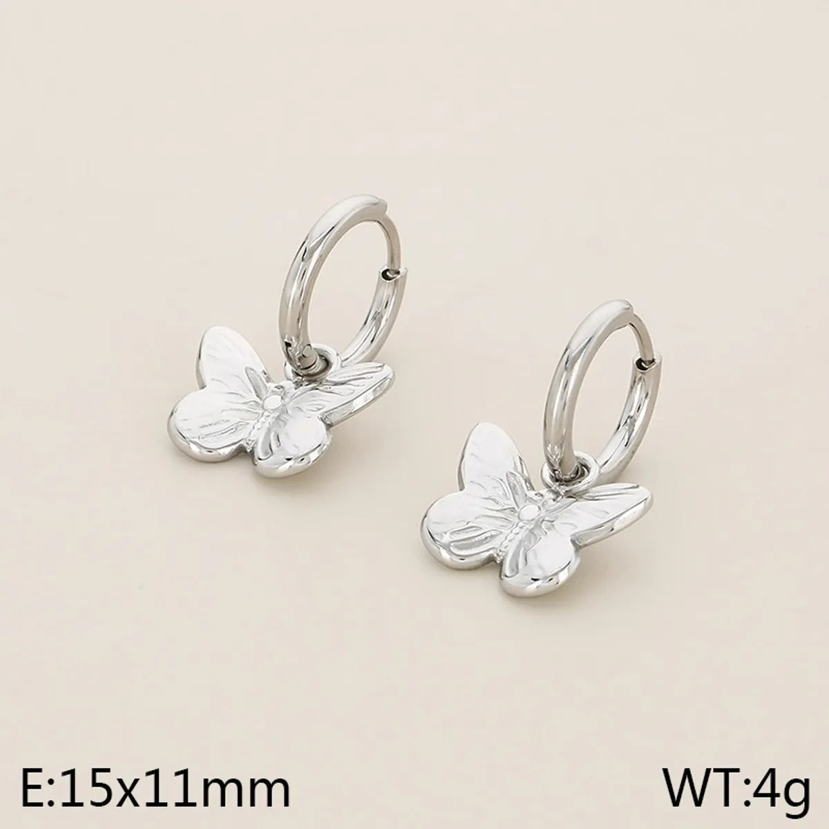 1 Pair Vintage Style Bow Knot Plating 304 Stainless Steel 18K Gold Plated Ear Studs