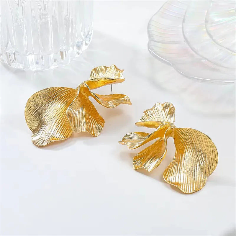 1 Pair Y2K Sweet Simple Style Geometric Flower Inlay Alloy Pearl Ear Studs