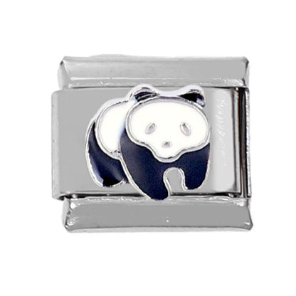 1 Piece 1*0.9CM 304 Stainless Steel Animal Italian Charms