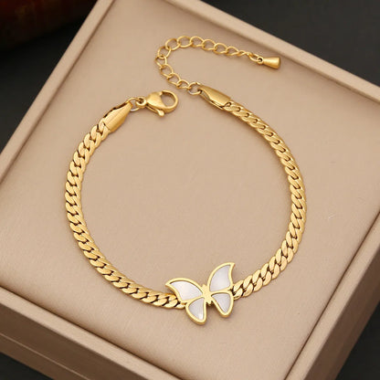 Wholesale Ins Style Animal Stainless Steel Plating Necklace