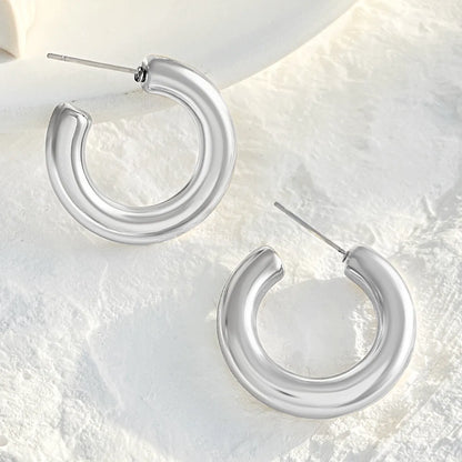 1 Piece 1 Set 1 Pair Classic Style C Shape Geometric Water Droplets Plating CCB Drop Earrings Ear Cuffs Ear Studs