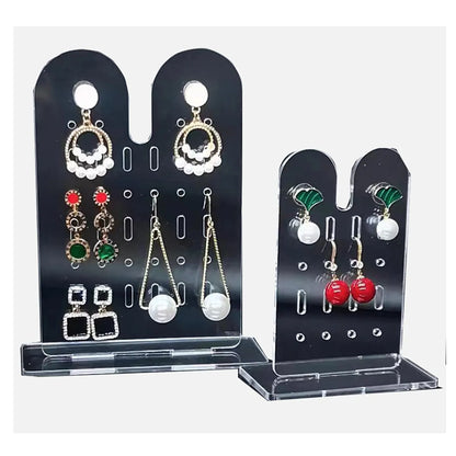 1 Piece 1 Set Arylic Simple Style Transparent Jewelry Display