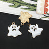 1 Piece 10 * 23mm 12 * 15mm 18 * 20mm Alloy Pumpkin Spider Ghost Pendant