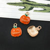 1 Piece 10 * 23mm 12 * 15mm 18 * 20mm Alloy Pumpkin Spider Ghost Pendant