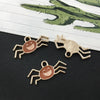 1 Piece 10 * 23mm 12 * 15mm 18 * 20mm Alloy Pumpkin Spider Ghost Pendant