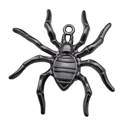 1 Piece 10 * 23mm 12 * 15mm 18 * 20mm Alloy Pumpkin Spider Ghost Pendant