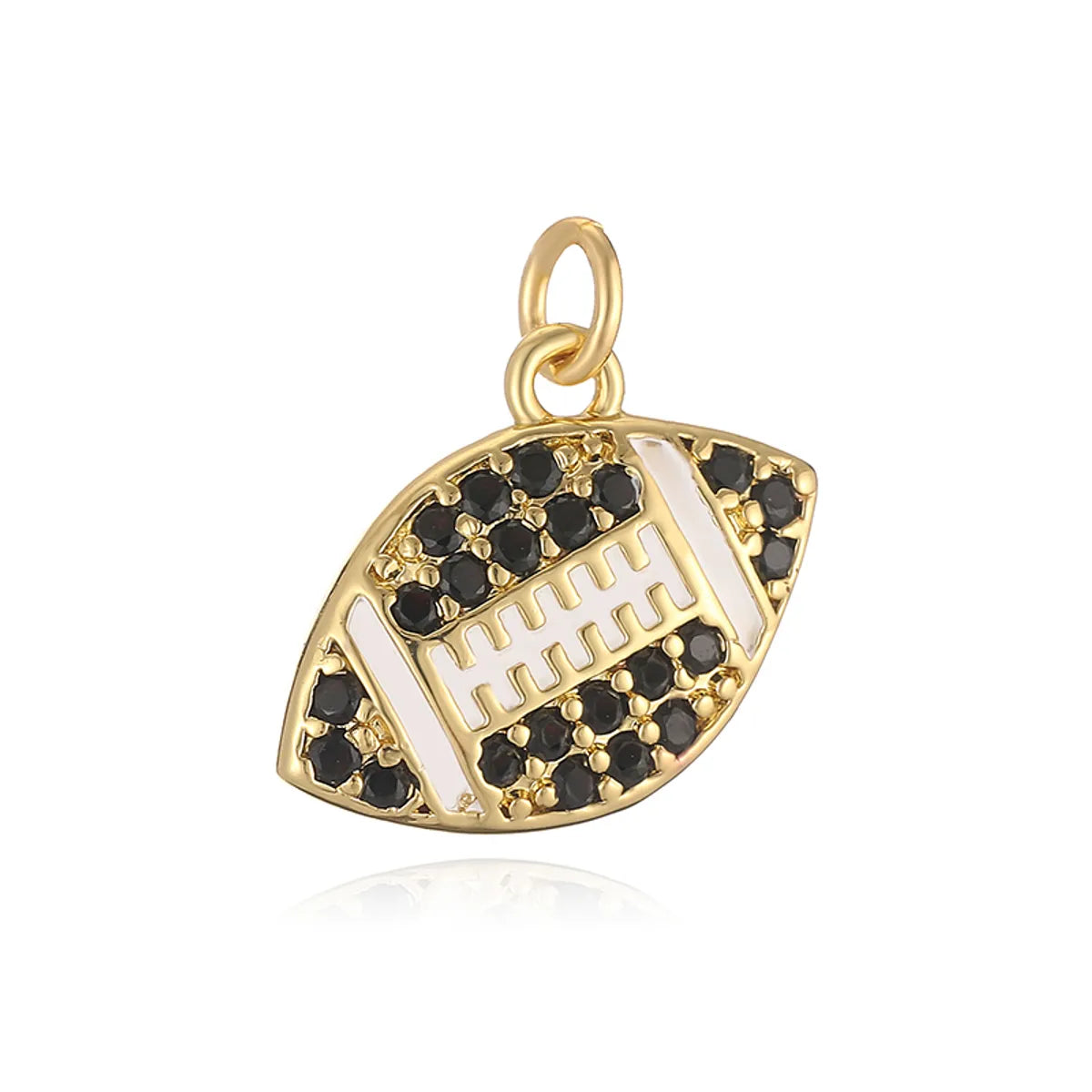 1 Piece 10*9.1mm 16.5*8.3mm 17*4.6mm Copper Artificial Pearls Zircon 18K Gold Plated Pentagram Heart Shape Pendant