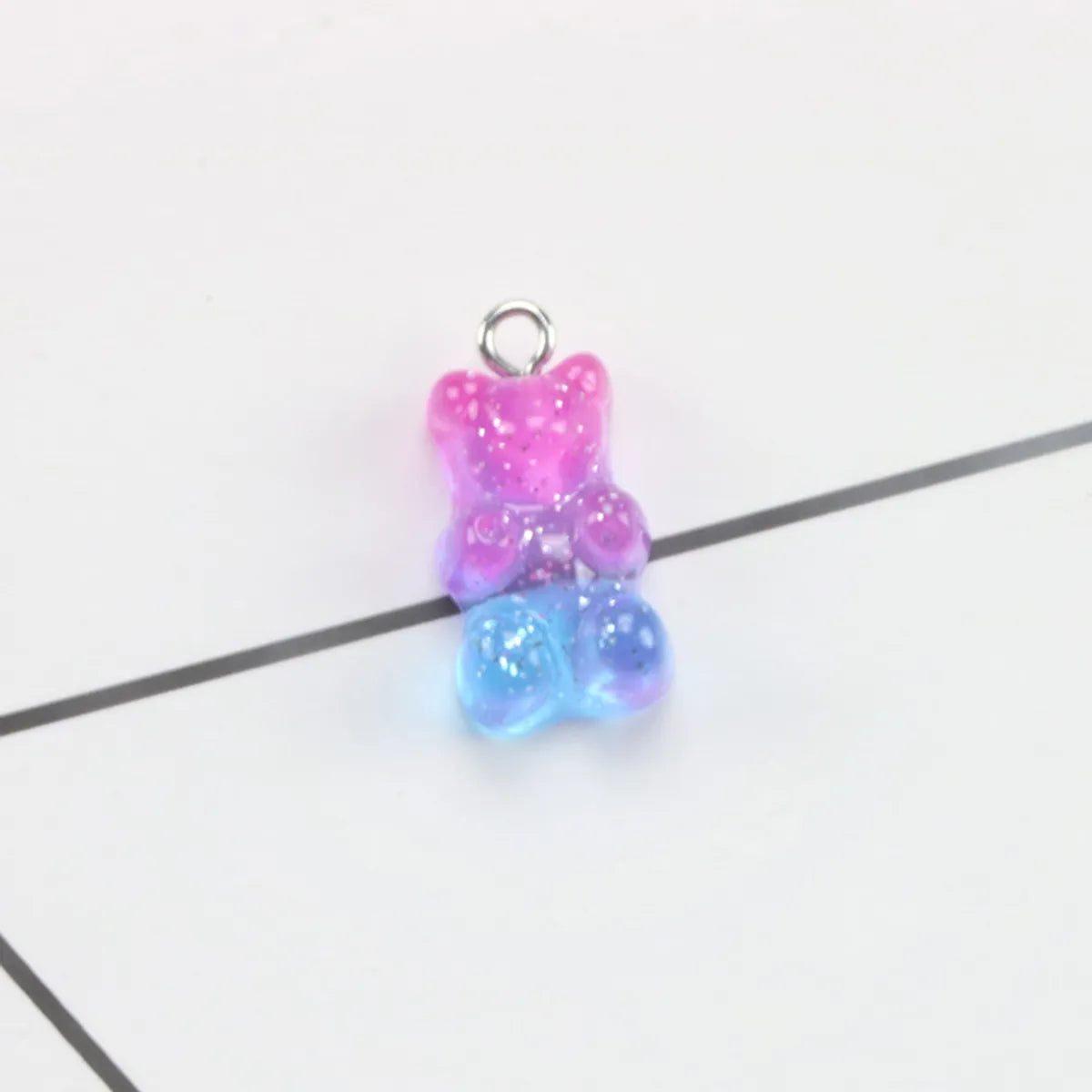 1 Piece 11 * 17mm Resin Bear Pendant