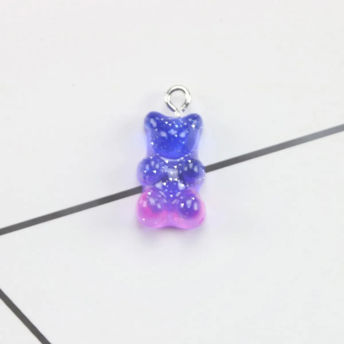 1 Piece 11 * 17mm Resin Bear Pendant