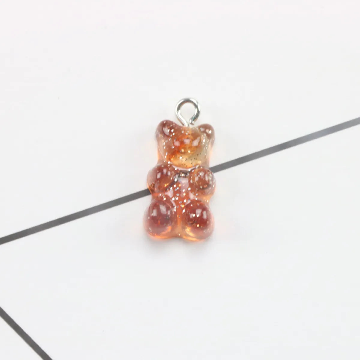 1 Piece 11 * 17mm Resin Bear Pendant