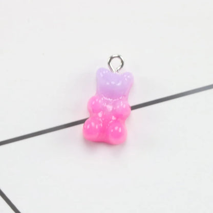 1 Piece 11 * 17mm Resin Bear Pendant