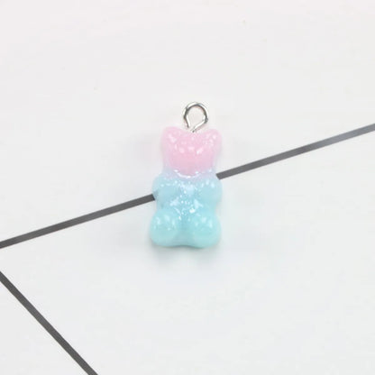 1 Piece 11 * 17mm Resin Bear Pendant