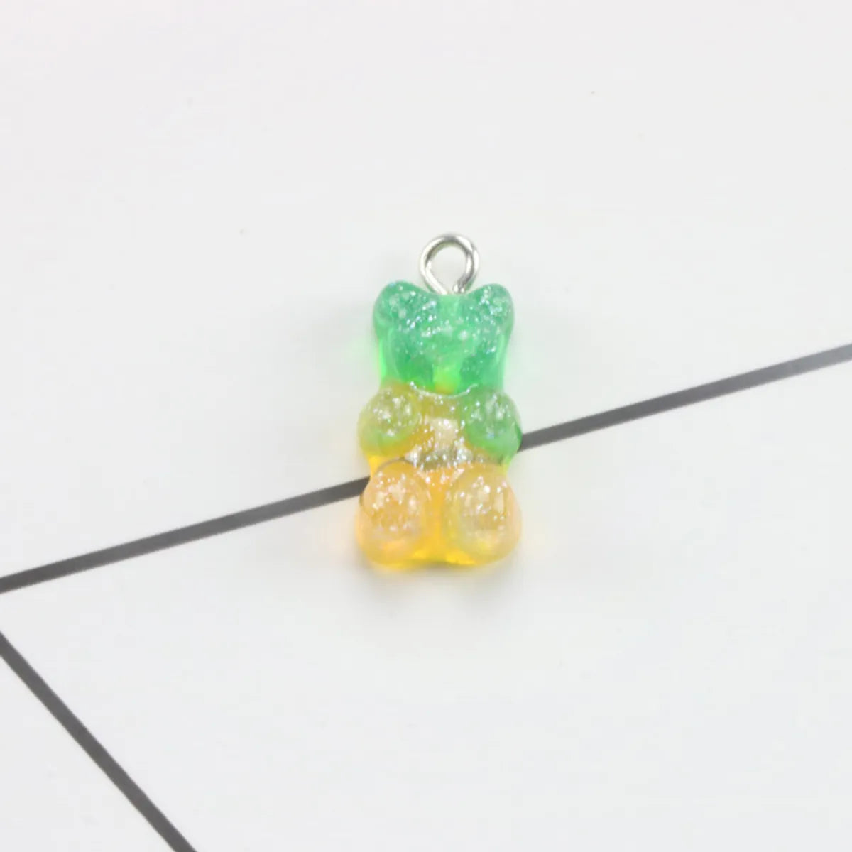 1 Piece 11 * 17mm Resin Bear Pendant