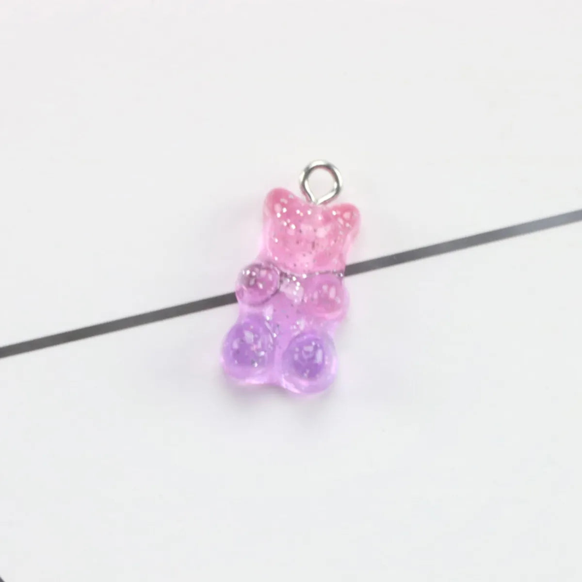 1 Piece 11 * 17mm Resin Bear Pendant