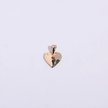 1 Piece 12*16mm 13*2MM 20 * 23mm 304 Stainless Steel Zircon Cross Heart Shape Butterfly Pendant Chain