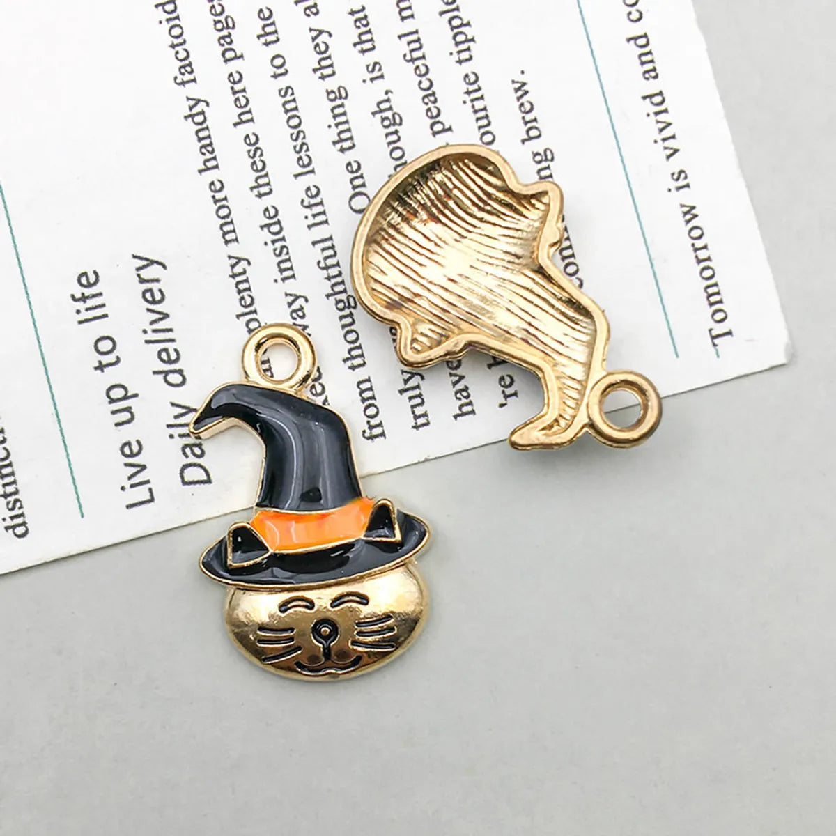 27 Models Per Model 1, 27/Pack 12*16mm 15 * 19mm 16*24mm Zinc Alloy Pumpkin Cat Candy Pendant