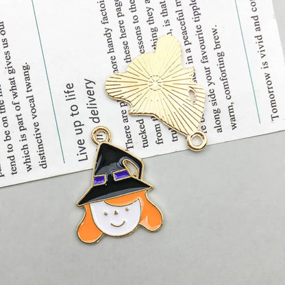 27 Models Per Model 1, 27/Pack 12*16mm 15 * 19mm 16*24mm Zinc Alloy Pumpkin Cat Candy Pendant