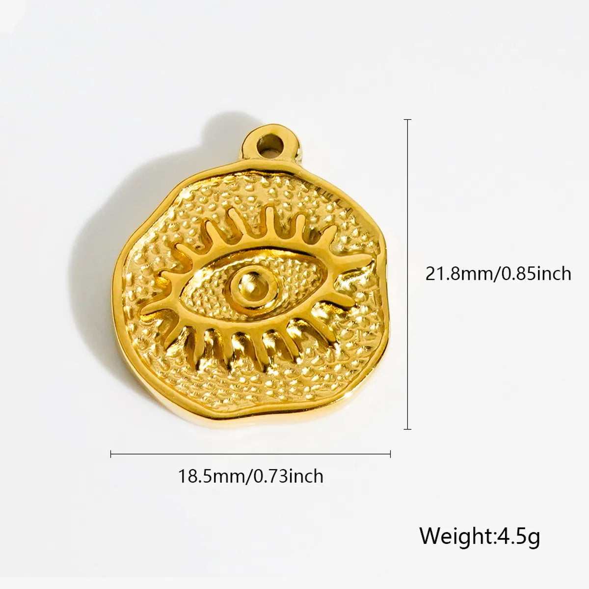 1 Piece 12.6*17.8mm 19.6mm 21.5*10.2mm 304 Stainless Steel Animal Sun Solid Color Pendant