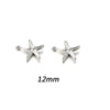 1 Piece 12mm 19mm 304 Stainless Steel Scallop Starfish Pendant